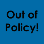 out-of-policy